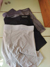 猫人男士内裤男冰丝无痕凉感10A虫草抑菌透气裤衩大码男生平角短裤头 黑色+铂灰+灰蓝 10A抑菌冰丝 3条 XL （建议120斤-140斤） 实拍图