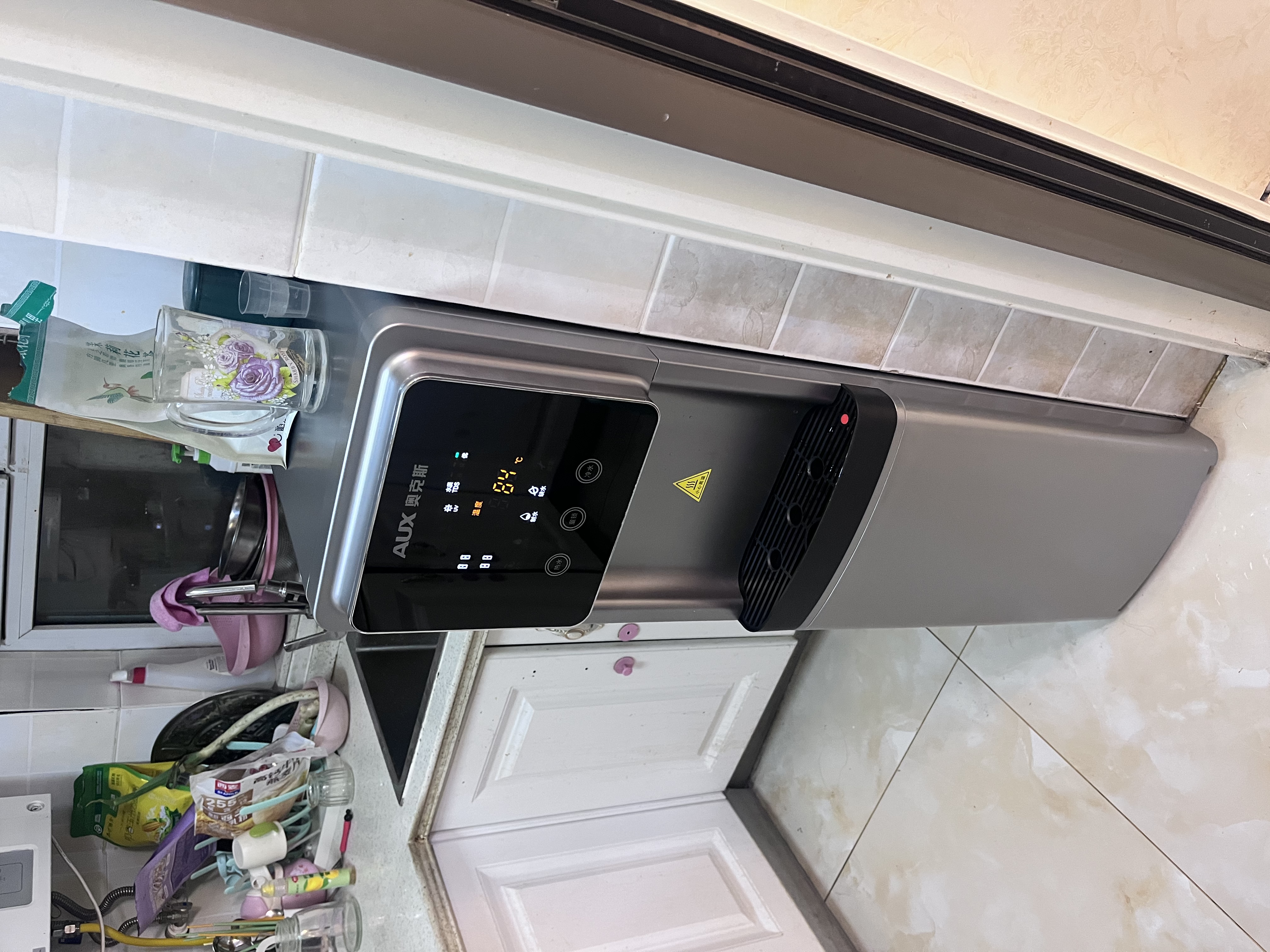 奥克斯商用净水器商用饮水机直饮水机开水器RO反渗透净水机公司办公室工厂办公室加热一体机A1一开一常温 实拍图