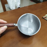 热油小锅泼油锅加厚不锈钢木柄防烫带刻度双倒流口不挂油无涂层 【木柄】爆款300ml 实拍图