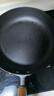 苏泊尔（SUPOR）平底锅 有钛铁不粘煎锅无涂层铸铁牛排锅家用大容量EJ28AYT01 实拍图