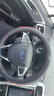 JZCP汽车方向盘套四季通用真皮防滑吸汗超薄高档耐磨保护男款把套用品 福特蒙迪欧福睿斯福克斯领界翼搏锐界金牛座嘉年华 黑色红线 带车标款 实拍图