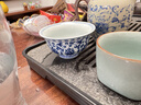 京东京造 青花缠枝莲压手杯 茶杯陶瓷功夫茶具压手杯主人杯礼盒120ml 实拍图