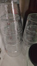 青苹果无铅玻璃水杯茶杯250ML6只装 饮料杯牛奶杯果汁杯啤酒杯多功能 实拍图