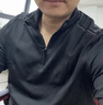 迪卡侬透气薄绒保暖休闲户外运动速干衣跑步长袖男T恤 沉稳黑L-2500810 实拍图
