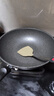苏泊尔（SUPOR）炒锅 麦饭石色不粘锅平底煎锅无油烟炒菜锅具电磁炉燃气灶通用 EC32SP02 直径（适用2-4人） 32cm 实拍图