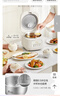 美的（Midea）低糖电饭煲电饭锅0涂层3升2-3人无涂层316L不锈钢内胆一键柴火饭家用多功能MB-3E91LS 实拍图