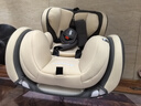 Heekin德国 儿童安全座椅汽车用0-4-12岁婴儿宝宝360度旋转ISOFIX硬接口 时尚灰(ISOFIX+360度旋转) 实拍图