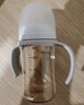 贝亲（Pigeon）PPSU宽口径双把手奶瓶240ml M号奶嘴 3个月+ AA270 实拍图