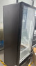 澳柯玛（AUCMA）展示柜冷藏保鲜柜单门立式饮料柜商用冰箱冷柜啤酒柜超市冰柜冷饮陈列柜大容量 329升丨风直冷除霜丨1级能效 329SNEH黑色 实拍图