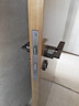 虎顿（HOTUN）卧室门锁室内家用通用型房门木门锁具免改孔可调节门把手KTS03 实拍图