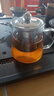 暮云泡茶壶加厚玻璃茶壶大容量办公室茶具养生高硼硅耐高温 450ml 实拍图