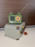 猫王收音机猫王音响小王子OTR无线便携式蓝牙音箱家用户外可爱复古小音响 复古绿 2026情人节礼物 实拍图