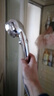 海立增压淋浴花洒套装浴室洗澡喷头加压手持单头软管支架莲蓬头09912 【单喷头】带开关可拆洗增压花洒 实拍图
