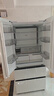 美的（Midea）M60机皇550法式四开门冰箱523L大容量超薄嵌入式双系统除菌一级能效制冰白MR-550WUFIPZE国家补贴 实拍图