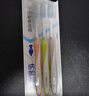 纳美（Namei）纳米软胶抗菌牙刷 洁齿按摩呵护牙龈 成人 3支装 实拍图