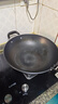 美厨（MAXCOOK）炒锅铁锅 带盖34cm无涂层精铁炒菜锅氮化 燃气电磁炉通用MCC7993 实拍图