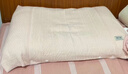 水星家纺枕套提花枕巾A类枕头套单件卡扣可调节对枕巾48x72cm粉 家居馆 实拍图