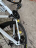永久自行车成人山地车自行车学生男女铝合金变速公路自行车油碟单车 【铝架/全套轴承】蛟白色 27速 26寸【推荐155-185cm】 实拍图
