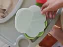 乐扣乐扣宝宝餐盘吸盘一体婴儿分格辅食盘1岁以上儿童餐具学吃饭硅胶餐盘 实拍图
