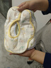 十月结晶花边围嘴3条6层防水0-2岁口水巾婴幼儿宝宝围脖吃饭围兜 童梦国风 实拍图