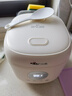 小熊（Bear）电饭煲 小型2-3人电饭锅陶瓷油不粘内胆 智能预约快煮饭杂粮汤粥多功能0氟电饭煲2.2L DFB-H22A7 实拍图
