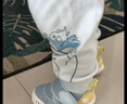 卡特兔学步鞋婴儿1-3岁透气网面童鞋春夏机能鞋幼儿园宝宝室内鞋X2AE003 实拍图