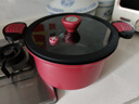 苏泊尔（SUPOR）抗菌微压汤锅不粘焖煮锅微压锅煮粥炖菜锅大汤锅燃气灶电磁炉通用 直径 3-5人适用 可随时开盖 24cm 实拍图