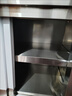 普美森304不锈钢工作台厨房橱柜商用餐饮店桌子家用操作台推拉门置物架 304加厚不锈钢单通款 304不锈钢长80*宽40*高80 实拍图