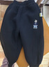 嘟嘟家儿童冬装加绒长裤男童冬季加厚束脚裤女童保暖卡通裤子宝宝休闲裤 藏青色 120 实拍图
