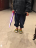 欣格星际火花光剑冒火光刀黑科技激光剑花战刃暗星灰+炽焰红男孩3-6岁 实拍图