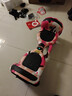领奥智能儿童电动平衡车3-6-12岁体感8到10岁到15岁以上两轮自动平行车双轮成年人新款扭扭车 10吋越野高配粉【蓝牙+炫光轮】 实拍图