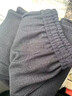 老爷车休闲裤子男士春秋季款中老年人宽松紧直筒男裤夏天爸爸商务西装裤 深灰色 春秋款 2XL 体重120-140斤腰围2尺5-2尺6 实拍图
