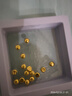 赛菲尔黄金小金豆足金999.9投资金攒金收藏存钱 单颗 约1.0克 实拍图