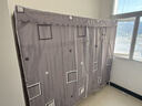 简易衣柜卧室钢管布衣柜加粗20管出租房衣橱宿舍小衣柜简约储物柜 200CM方格灰【合金钢接口】 实拍图