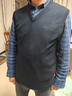 HLA海澜之家针织背心男轻商务经典系列纯羊毛背心男 实拍图