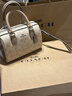 蔻驰（COACH）【品牌直供】女士ROWAN手提单肩斜挎波士顿包CW330新年情人节礼物 实拍图