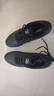 特步运动鞋男鞋跑鞋春夏季皮面防水轻便减震健身休闲慢跑步鞋子男黑色 实拍图
