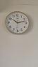 康巴丝（Compas）挂钟客厅 12英寸简约静音客厅石英钟表挂墙时钟 C2866 金色30.5cm 实拍图