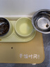 疯狂的主人猫碗双碗自动饮水宠物猫粮狗粮盆不锈钢狗狗饭盆猫盆狗碗宠物用品 实拍图