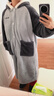 果壳（Gukoo）情侣睡衣冬款毛绒女家居服保暖连帽卡通睡袍男 米奇浅灰睡袍 M 实拍图
