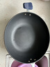 炊大皇炒锅不粘锅易洁少油烟平底炒菜锅煎锅32cm磁炉通用深蓝SL32CG 实拍图