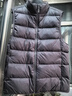 京东京造零压排骨羽绒轻薄羽绒服男外套冬季防钻绒马甲背心新年曜石黑S 实拍图