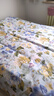 富安娜家纺 床上用品四件套纯棉100%全棉床品套件床单被套 单双人1米5床 实拍图