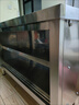 普美森304不锈钢工作台厨房橱柜商用餐饮店桌子家用操作台推拉门置物架 304加厚不锈钢单通款 304不锈钢长80*宽40*高80 实拍图