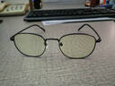 米家小米防蓝光眼镜 平光无度数防辐射眼镜手机电脑男女黑色 实拍图