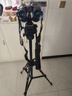 云腾（YUNTENG）三脚架VT-7008专业大型三脚架云台套装 微单数码单反相机摄像机用 优质铝合金三角架黑色 实拍图