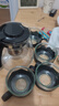 【京东物流】茶壶套装整套茶具大容量玻璃茶杯带滤网耐高温泡茶具 1000ML一壶+四杯套装【无茶盘】 实拍图