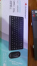 双飞燕（A4TECH）FG1120Q 86键 无线键鼠套装 无线键盘键盘鼠标套装小尺寸薄膜便携飞时代静音键鼠套装 遂空灰 无线 实拍图