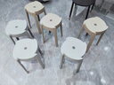 忆琳居塑料凳子加厚可叠放小凳子家用餐厅餐桌简约轻奢网红餐椅-灰2卡2 实拍图
