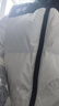 李宁火锅羽绒 新春丨男女同款防泼水抗静电宽松鸭绒短羽绒服AYMV433 实拍图